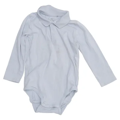 Romper (Blauw) van Lindex Baby Katoen, Elastaan