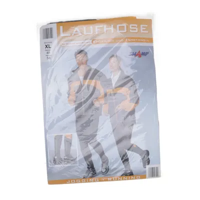 Trainingsbroek (Zwart, Oranje) van Shamp Elastaan, Polyester