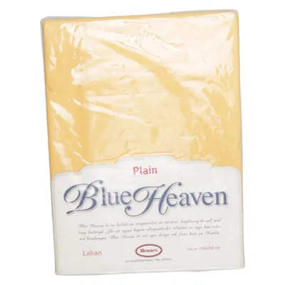 Draps (Blanc, Jaune) de Hemtex Coton