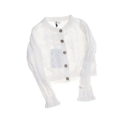 Kofta (Vit) från Newbie by KappAhl Bomull