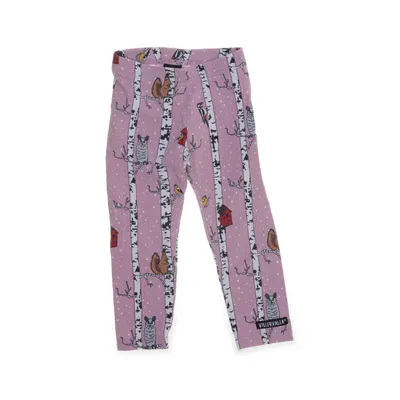 Leggings (Rosa, Flerfärgad) från Villervalla Ekologisk bomull, Elastan