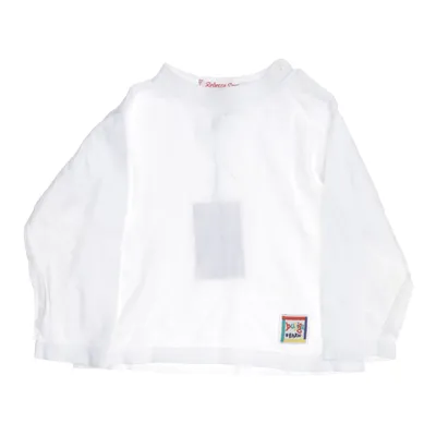 Long sleeve T-shirt (White) from Rebeca Sanver Cotton