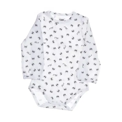 Body (Vit, Svart) från Karl Lagerfeld Kids Bomull, Elastan