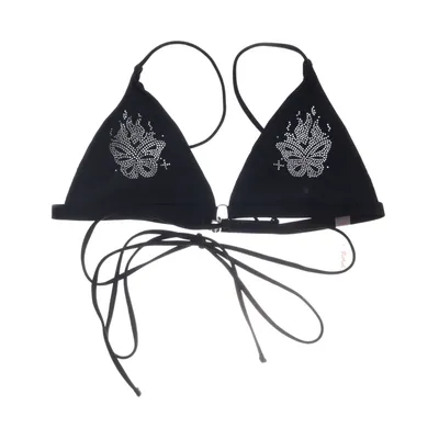 Bikini top (Sort) fra Romwe Elastan, Nylon