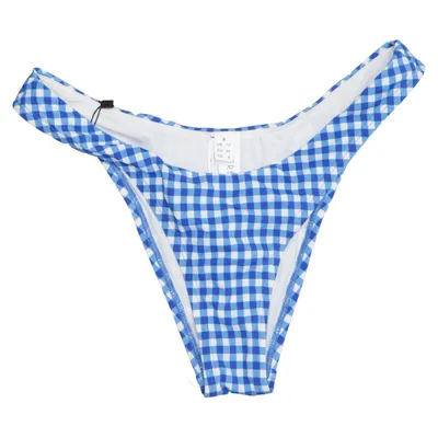 Bikiniunderdel (Blå, Vit) från Free Society Elastan, Polyamid, Polyester