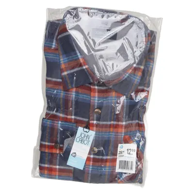 Chemise en flanelle (Bleu, Rouge, Multicolore) de John Cabot Coton