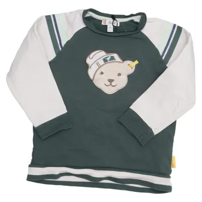 Sweatshirt (Green, Beige, Multicolored) from Steiff Cotton, Elastane