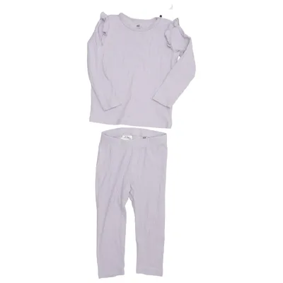 Set (Lila) van H&M Katoen, Elastaan