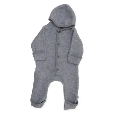 Rompers (Gray) from Disana Cotton, Wool