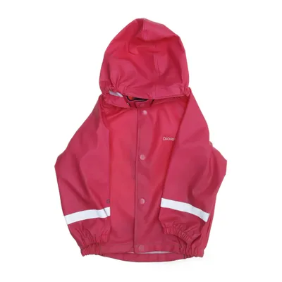 Regenjack (Roze) van Didriksons Polyester, Polyurethaan
