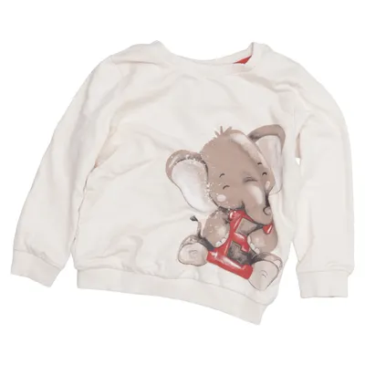 Collegetröja (Beige) från So Cute Bomull