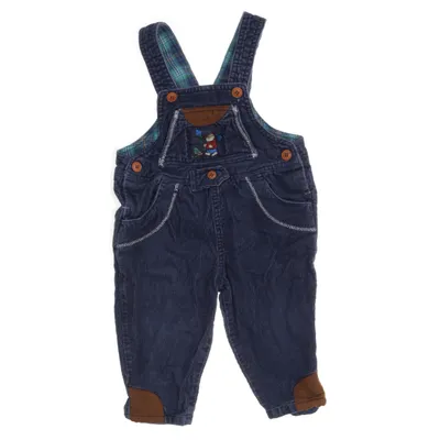 Hängselbyxor (Blå, Brun) från Topolino Bomull