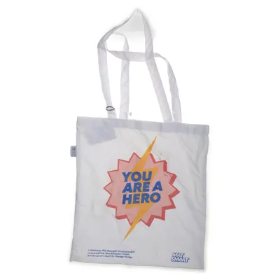 Tygpåse (Vit, Röd, Gul) från MatSmart Linne