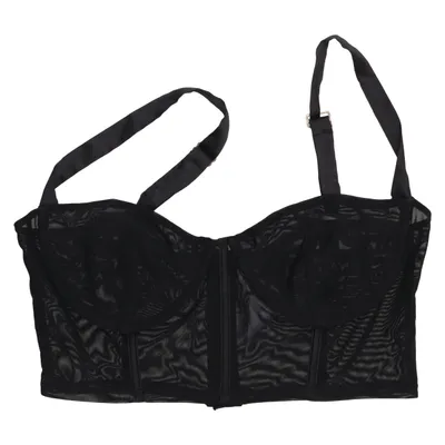 Bustier (Zwart) van Oh Polly Elastaan, Polyester