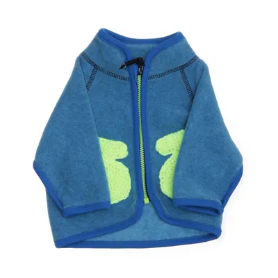 Fleece jas (Blauw, Meerkleurig) van Molo Polyester