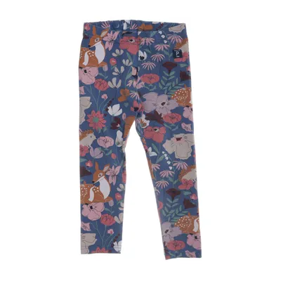 Leggings (Blauw, Meerkleurig) van Polarn O. Pyret Organisch katoen, Elastaan