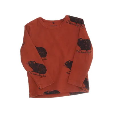 Long sleeve T-shirt (Brown, Black) from Mini Rodini Organic cotton, Elastane