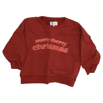 Sweatshirt (Red) from Konges Sløjd Organic cotton, Polyester