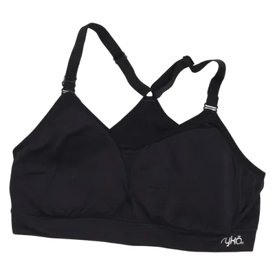 Brassière (Noir) de Rykä Élasthane, Polyamide, Polyester