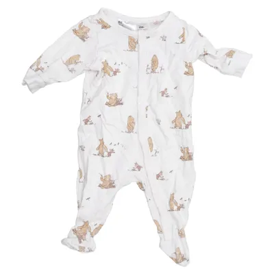 Strampler (Weiß, Braun) von H&M x Disney Baumwolle