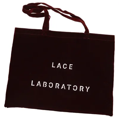 Sac en toile (Rouge) de Lace Laboratory