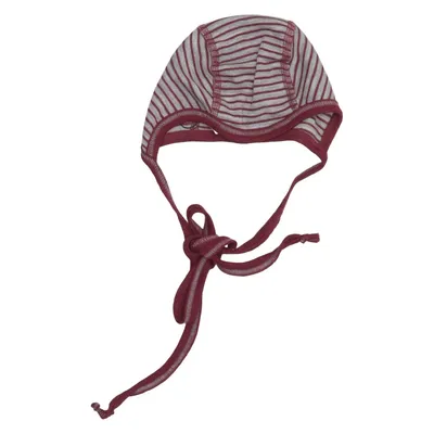 Bonnet (Gray, Purple, Multicolored) from Engel Silk, Wool