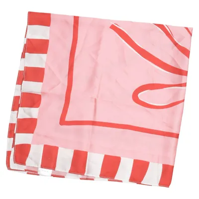 Zakdoek (Roze, Rood, Wit) van Oh April Polyester
