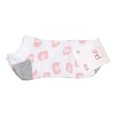 Socks (White, Pink, Gray) from And Cotton, Elastane, Polyamide, Polyester, Viscose