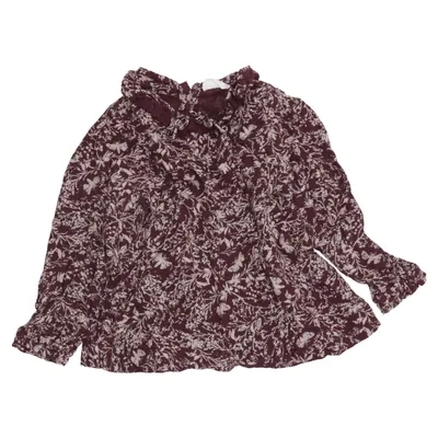 Blouse (Violet, Beige) de Pom Pom Coton