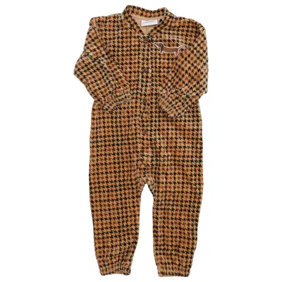 Sparkdräkt (Beige, Brun, Grön) från Mini Rodini Bomull