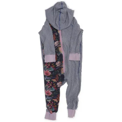 Barboteuse (Gris, Multicolore) de iELM Coton, Élasthane