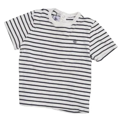 T-shirt (Bleu, Gris) de Petit Bateau Coton