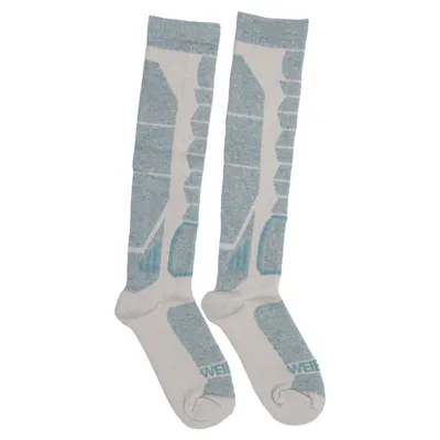 Gebreide sokken (Grijs, Beige) van WeiErYa Acryl, Elastaan, Polyamide, Wol