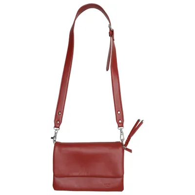Shoulder-bag (Red) from Lycke Oslo