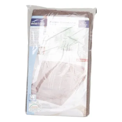 Towel (Brown) from Miomare Cotton