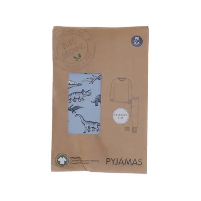 Pyjamasz (Blå, Flerfarvet) fra Oeko-tex Bomuld