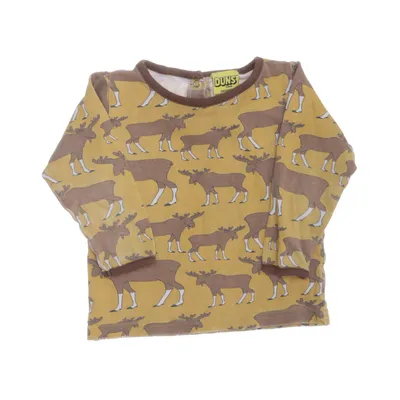 Långärmad t-shirt (Brun, Gul, Vit, Flerfärgad) från Duns Sweden Ekologisk bomull