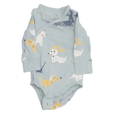 Romper (Groen, Meerkleurig) van Lindex Baby Katoen, Elastaan