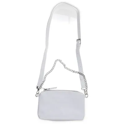 Axelremsväska (Vit) från Misako