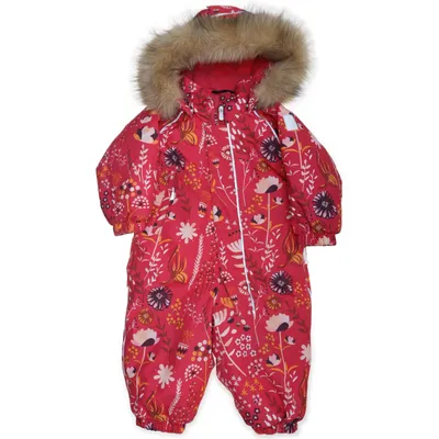 Overall (Roze, Meerkleurig) van Reima Acryl, Polyester, Polyurethaan, Imitatiebont