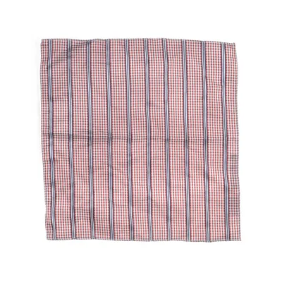 Lommetørklæde (Rød, Hvid, Sort) fra Le Costard Polyester