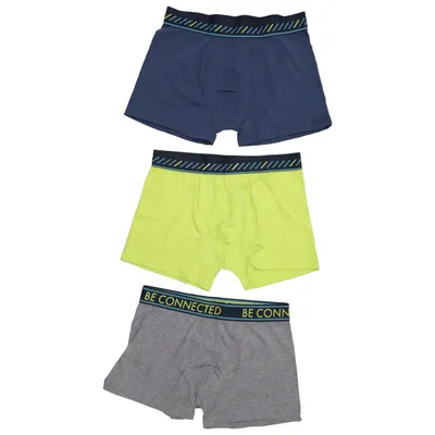 Unterhose (Blau, Grau, Gelb) von Sanetta Baumwolle, Elasthan