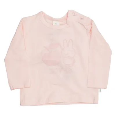 Lange mouwen shirt (Roze) van Nijntje Miffy Katoen, Elastaan