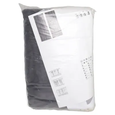 RIdeau occultant (Noir) de IKEA Coton