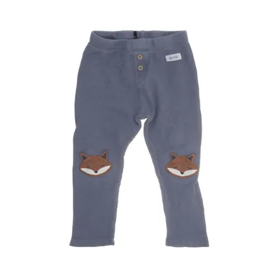 Byxor (Blå, Flerfärgad) från Newbie by KappAhl Bomull, Elastan