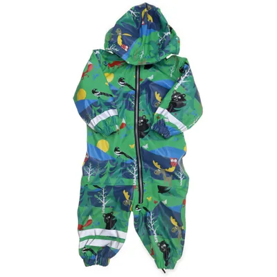 Overall (Groen, Meerkleurig) van Lindberg Polyester, Polyurethaan