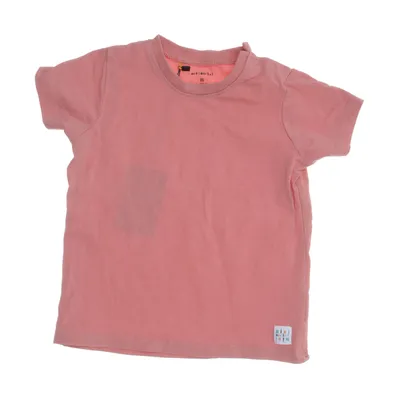 T-shirt (Roze) van Minimarket Organisch katoen, Elastaan