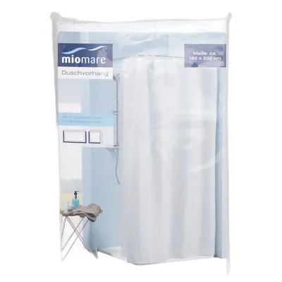 Rideau de douche (Blanc) de Miomare Polyester