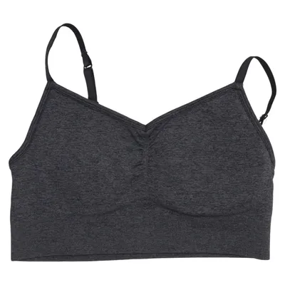 Sports-BH (Grå) fra H&M Sport Elastan, Polyamid, Polyester