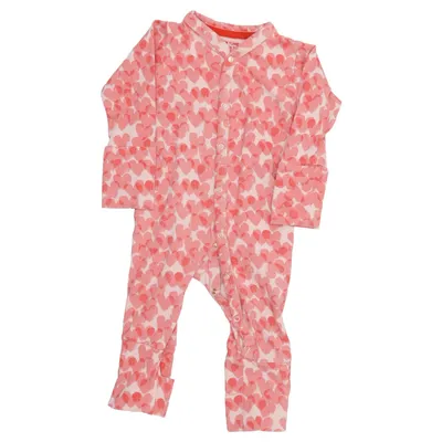 Rompertjes (Roze) van Tumble 'N Dry Elastaan, Organisch katoen